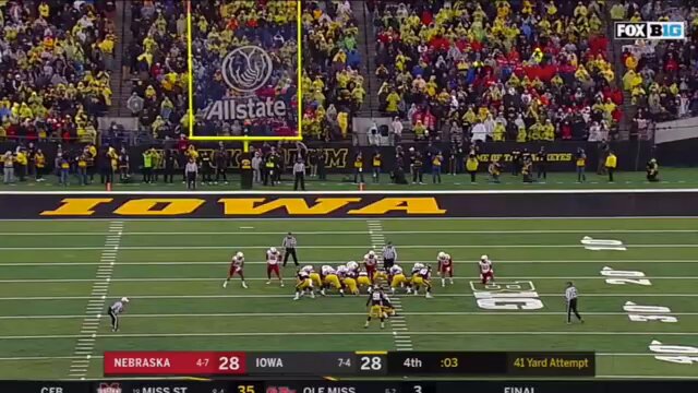 Which game winning field goal vs Nebraska was your personal favorite? Make sure to tag your response with #IowaCityBCT