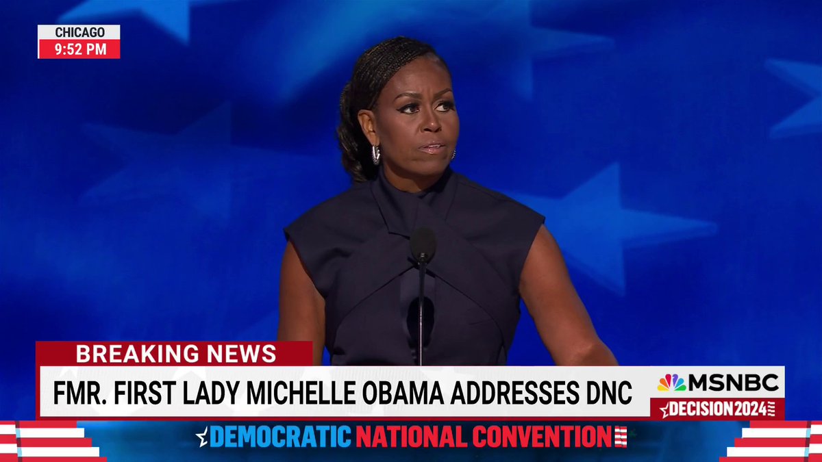 Michelle Obama to Donald Trump at the DNC: “Who’s going to tell him that the job he’s currently seeking might just be one of those ‘Black jobs’?”