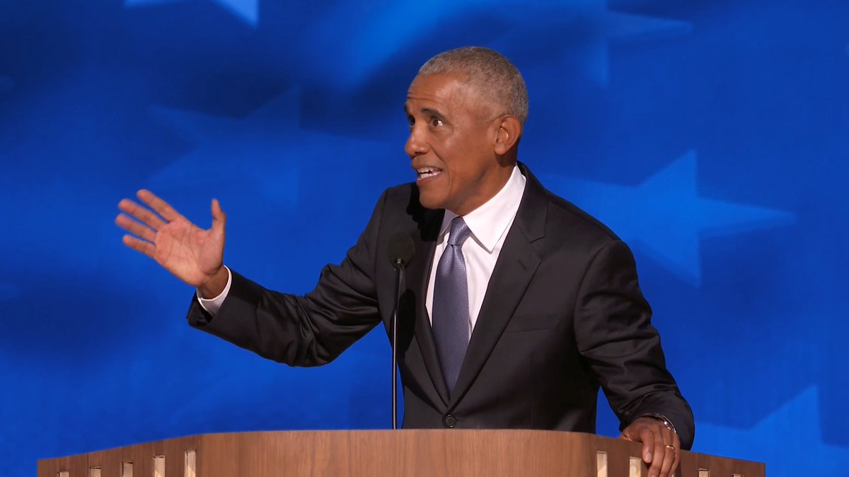 President Obama: I’m feeling fired up and ready to go, even if I’m the only person stupid enough to speak right after Michelle Obama