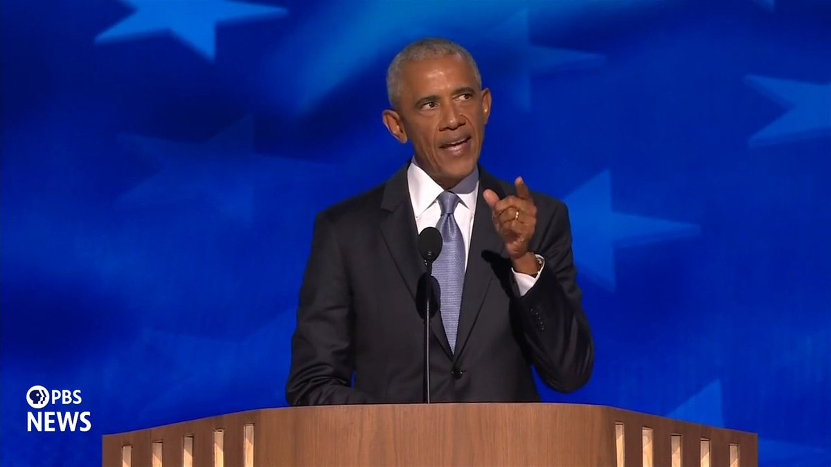 WATCH: Barack Obama pays tribute to outgoing President Joe Biden on night 2 of the DNC. Former President Barack Obama reflected on his long-held relationship with President Joe Biden as partners in office for eight years and "brothers" beyond those two terms.