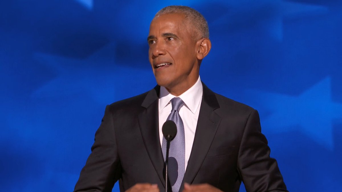 President Obama: The vast majority of us don’t want to live in a country that’s bitter and divided. We want something better. And the joy and excitement we’re seeing around the Harris-Walz campaign tells us we’re not alone