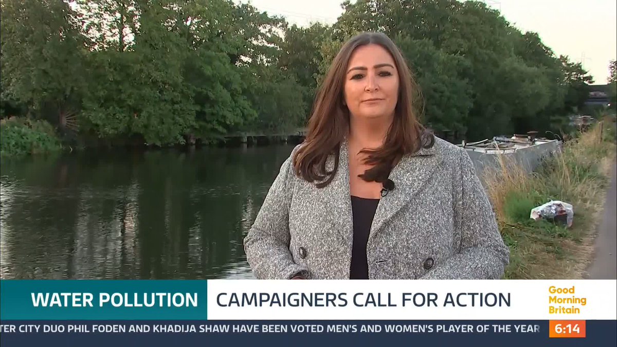 Actor and comedian Stephen Fry is warning Sir Keir Starmer that Britain's waterways are on 'life support'. He has joined a group of green activists calling on the government to put a stop to illegal sewage dumping. Ciara ITV reports.