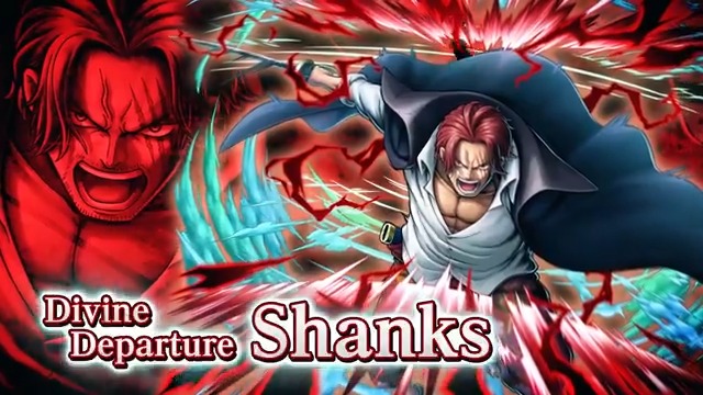 New Character! ■Divine Departure Shanks Light Element / Runner Shanks, who appeared in the Egghead Arc, joins Bounty Rush as a new Extreme Legendary Character! Dominate with the new Combo Skill and "Divine Departure", which destroyed the Kid Pirates! #BountyRush #ONEPIECE