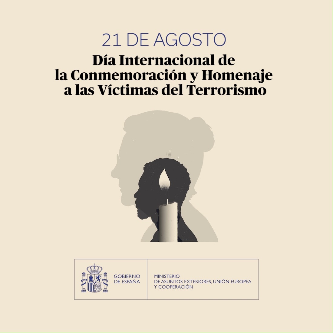 Hoy es el Día Internacional de la Conmemoración y Homenaje a las Víctimas del Terrorismo. La lucha contra el terrorismo y la delincuencia organizada son retos prioritarios para España, con el objetivo de proteger los Derechos Humanos y garantizar la seguridad global.