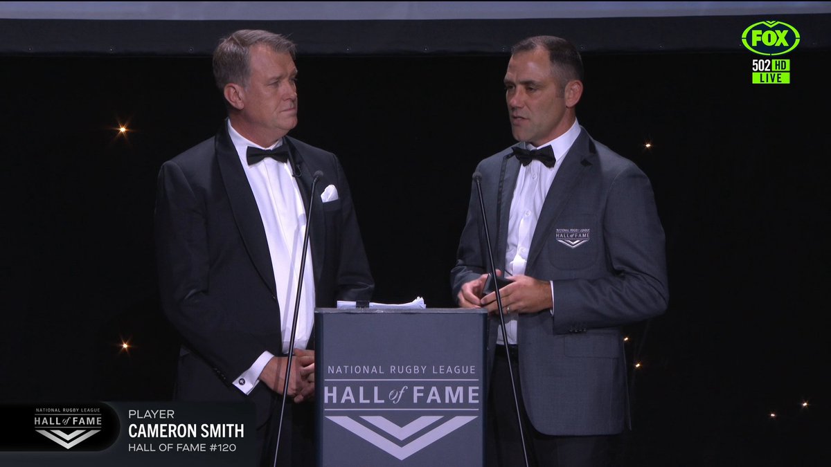 2024 #NRL Hall of Fame Inductee 120 Cameron Smith