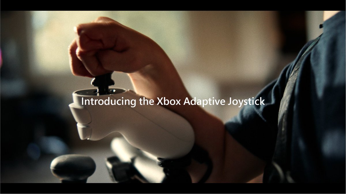 Let’s continue making gaming more accessible.​ Introducing the configurable, wired Xbox Adaptive Joystick: