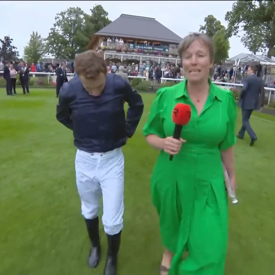 🗣️ "Aidan & everyone has always believed highly in the horse." Ryan Moore on a special performance from City Of Troy York Racecourse
