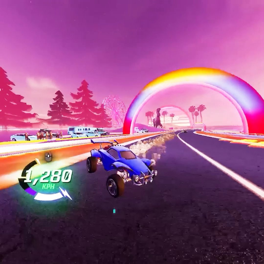 .Daytona International Speedway ๐ค FortniteGame Rocket Racing Use the code to find the new track today! 6126-3930-0814