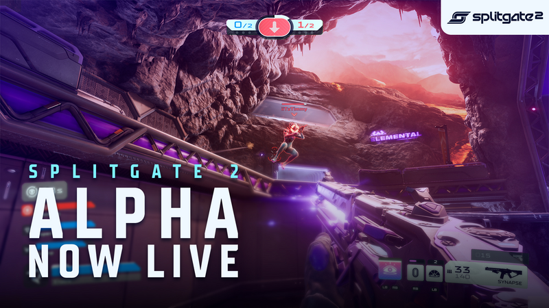 Splitgate 2 Alpha starts now! Register on Steam for access. 🔥