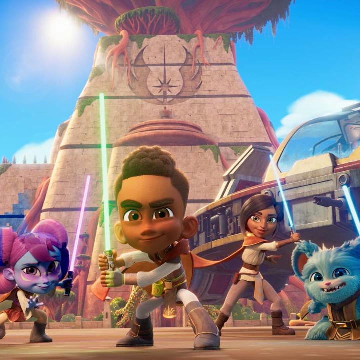 Kai, Lys, Nash, and Nubs! New episodes of Star Wars: Young Jedi Adventures are available now on Disney+ and Disney Jr.