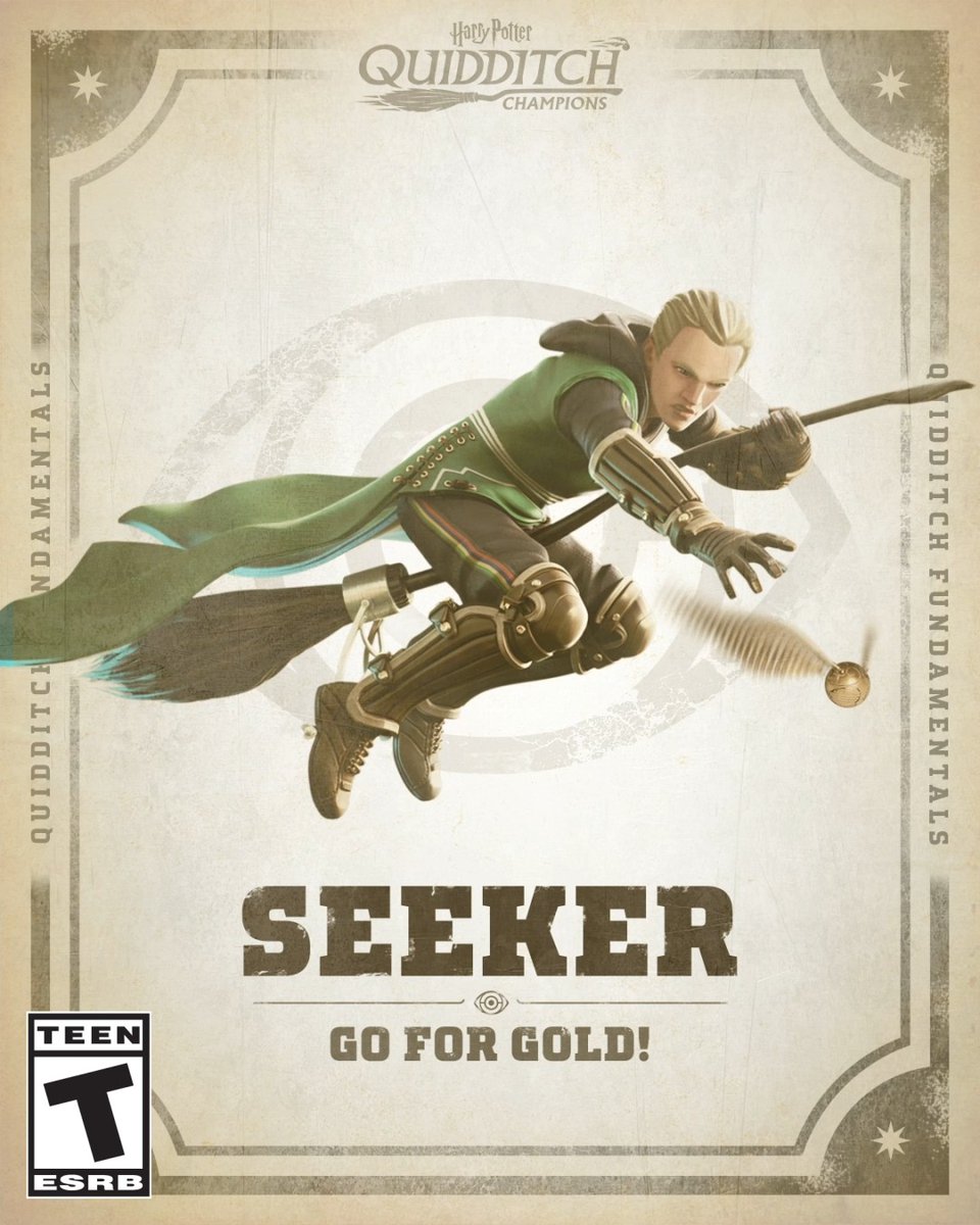 Catching the Snitch is a Seeker's most important role during a match. Think you're up for it? #QuidditchChampions