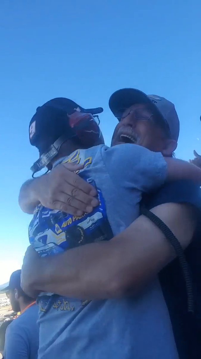 When was the first time you saw your driver win in person? #ThankYouFans