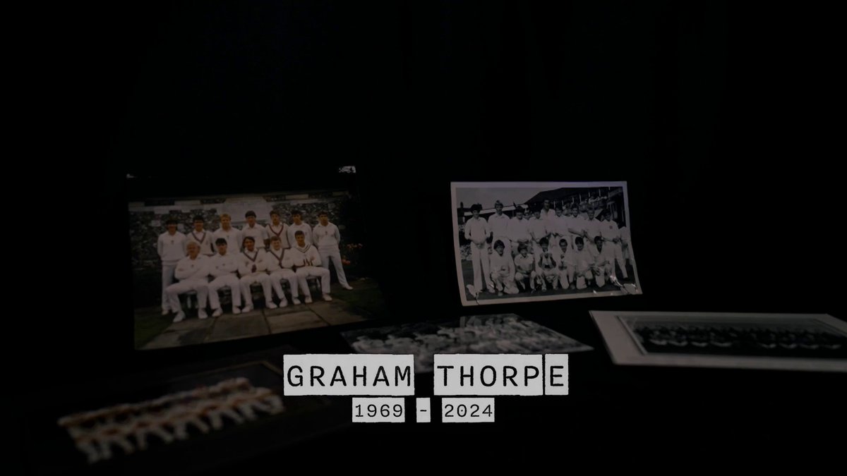 The #LateCut pay tribute to the late Graham Thorpe 🤍