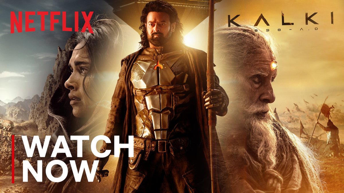 The fight for tomorrow begins today 🫡 Watch #Kalki2898AD in Hindi, now on Netflix. #Kalki2898ADOnNetflix