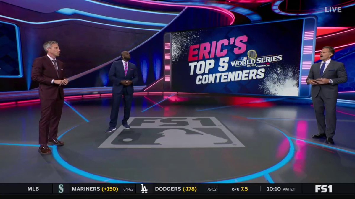 Do you agree with Eric Karros' Top 5 World Series Contenders at this stage of the season? 5. Astros 4. Yankees 3. Orioles 2. Phillies 1. Dodgers