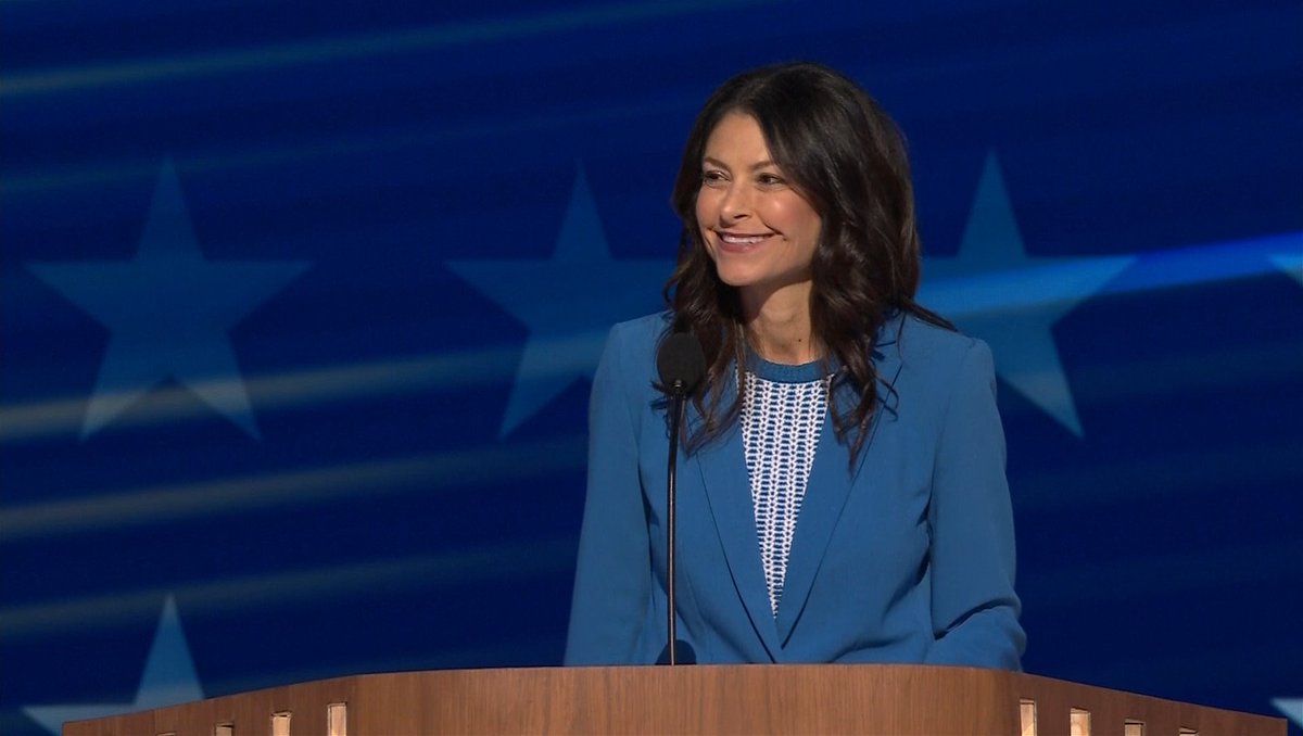 WATCH: Michigan Attorney General Dana Nessel speaks at the Democratic National Convention. “I got a message for the Republicans and the justices of the United States Supreme Court," Nessel said. "You can pry this wedding band from my cold, dead, gay hand.”