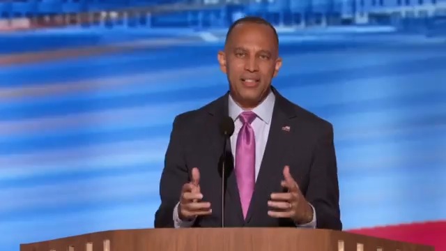 Leader @HakeemJeffries: Donald Trump is like an old boyfriend who you broke up with but he just won't go away. Bro, we broke up with you for a reason