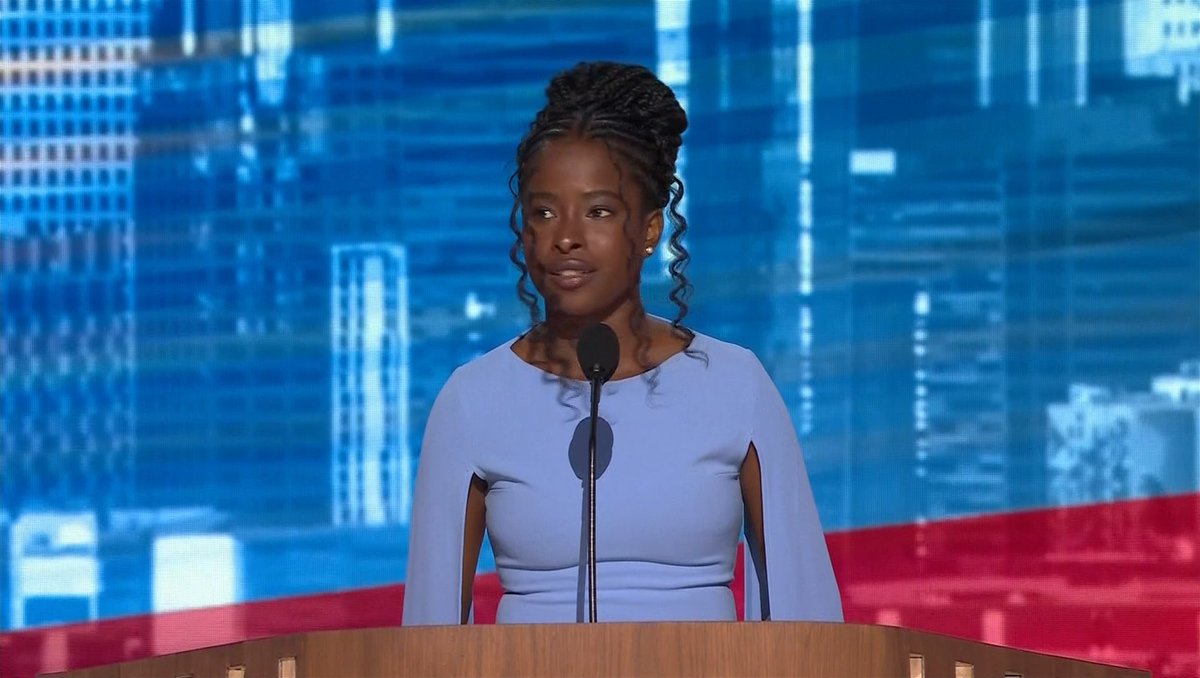 WATCH: Poet and activist Amanda Gorman recites her poem, "The Sacred Scene" at the Democratic National Convention.