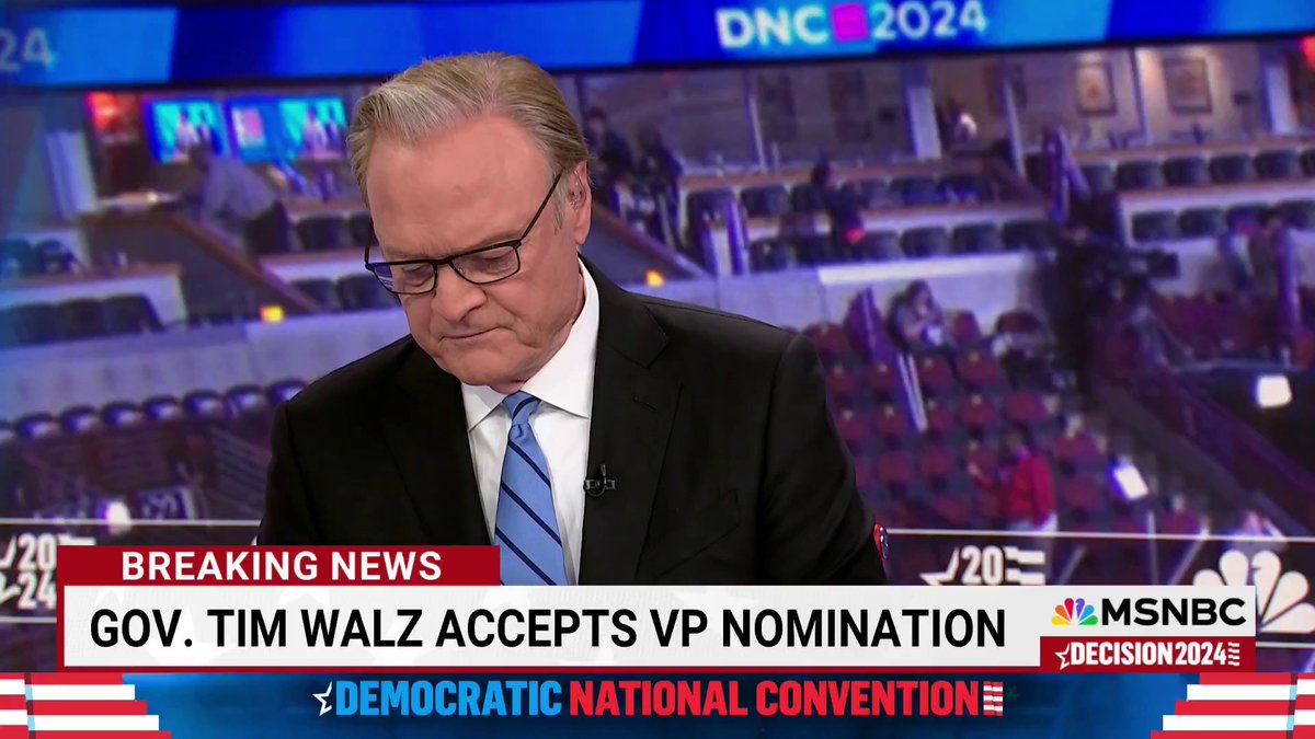 Lawrence O’Donnell’s analysis of Gov. Tim Walz’s speech and campaign. “I can’t think of a better launch of a vice presidential campaign.”