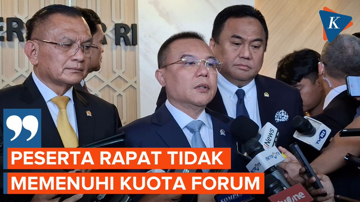 Dasco Umumkan Rapat Paripurna DPR yang Rencananya Sahkan RUU Pilkada Ditunda! < #RUUPilkada #DPR