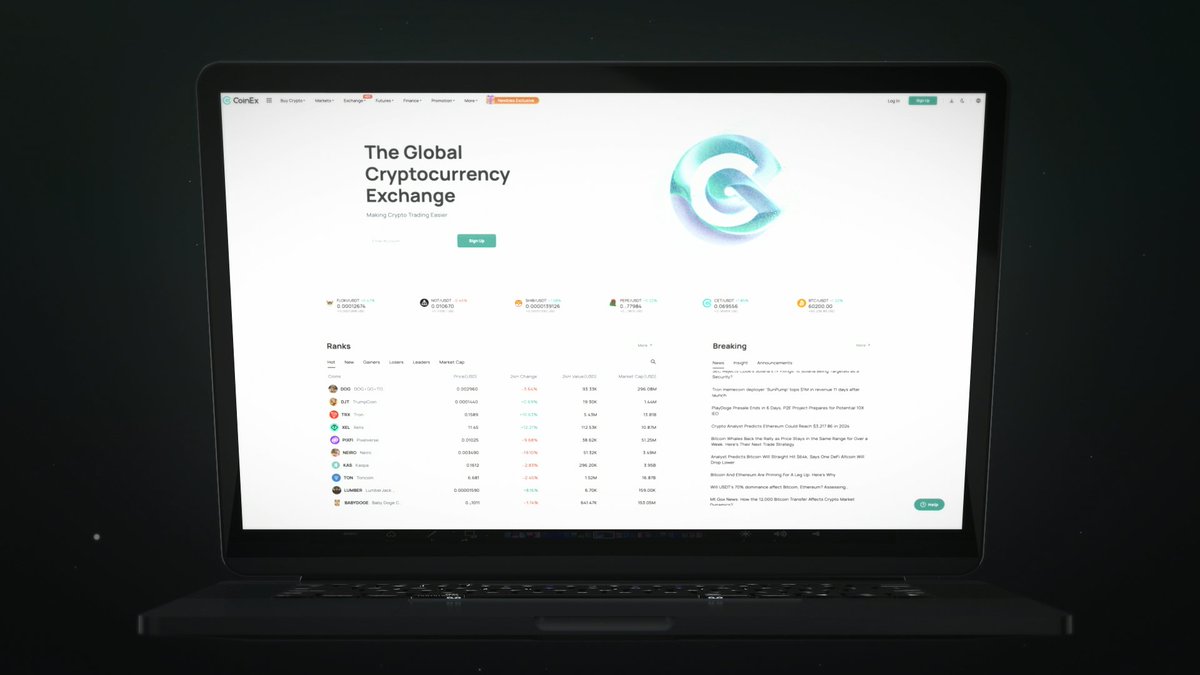 All the cryptocurrencies you want are on CoinEx🌎 Up to 1100+ crypto coins🔥🔥 Sign up Now