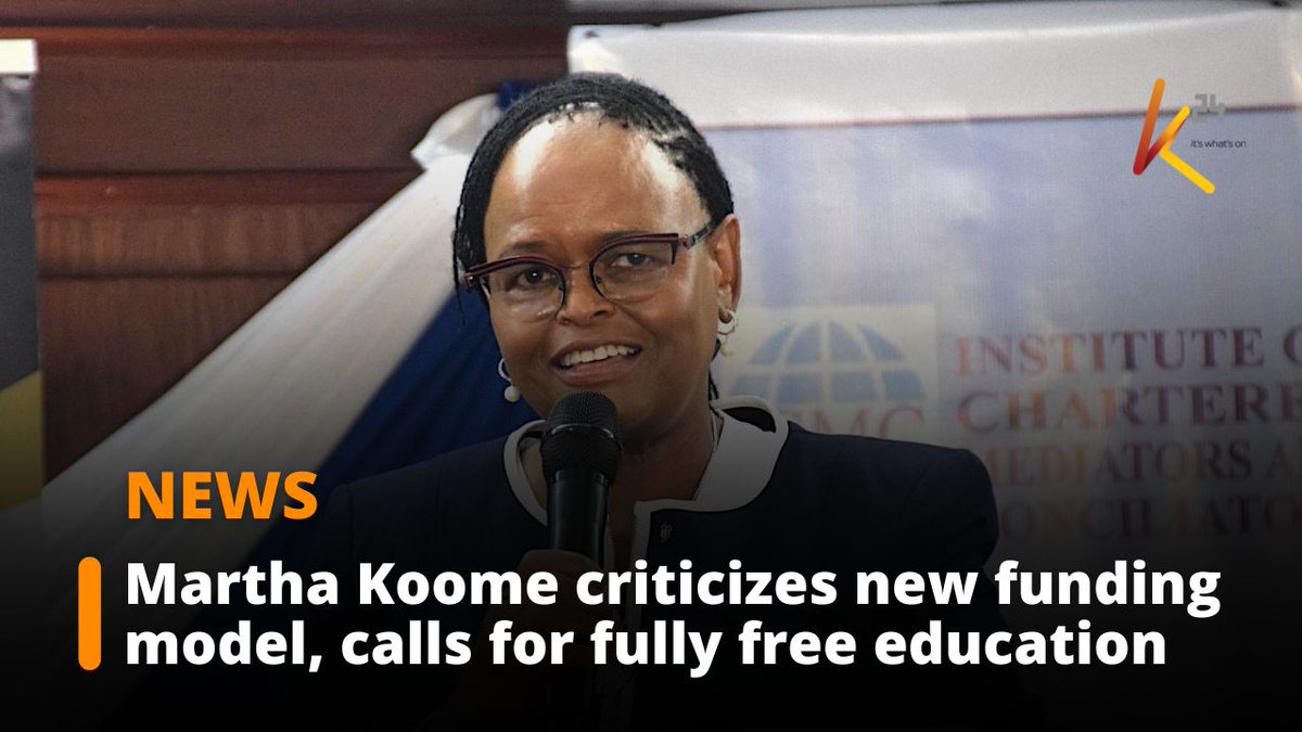 Chief Justice Koome criticizes new funding model, urges shift to fully free education