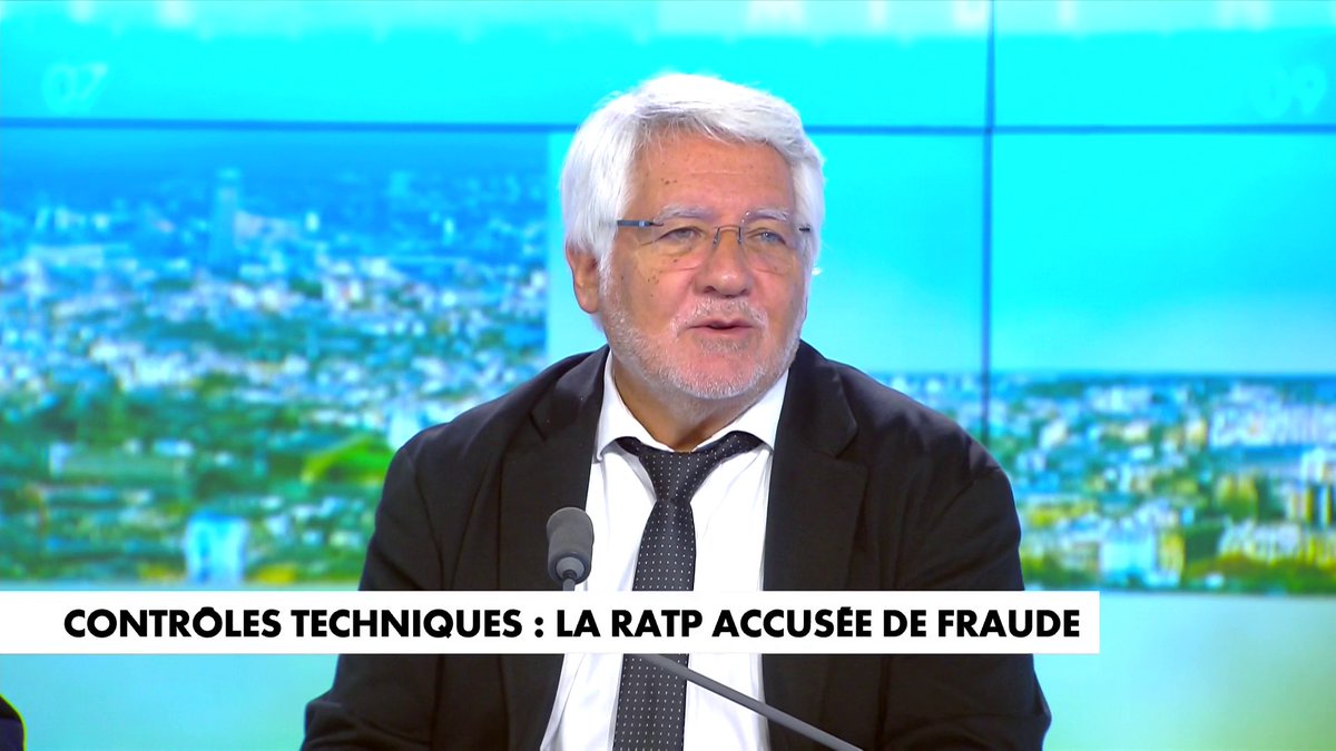 Patrice Arditti, journaliste, sur les accusations visant la RATP concernant des fraudes supposées, destinées à duper les contrôles techniques : «On est pas dans un pays du tiers-monde avec des gens qui veulent s'enrichir sur le dos de Monsieur et Madame Michu» dans #MidiNewsETE