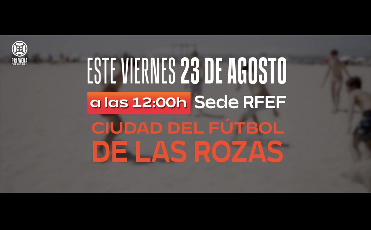 ❝Ya no se llama así❞ Mañana, a las 12:00 horas... 👀 #PrimeraFederación
