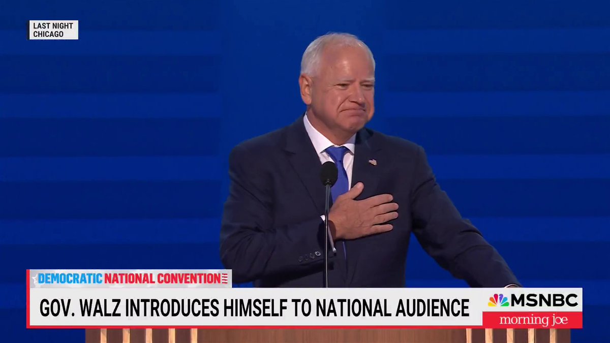 .John Heilemann: "There wasn't a word wasted in that speech. I continue to be stunned by a guy who had never performed on the national stage before. Every time you put him in front of a big crowd, whether it's the first introductory speech or this one, he's knocking it out of the park."