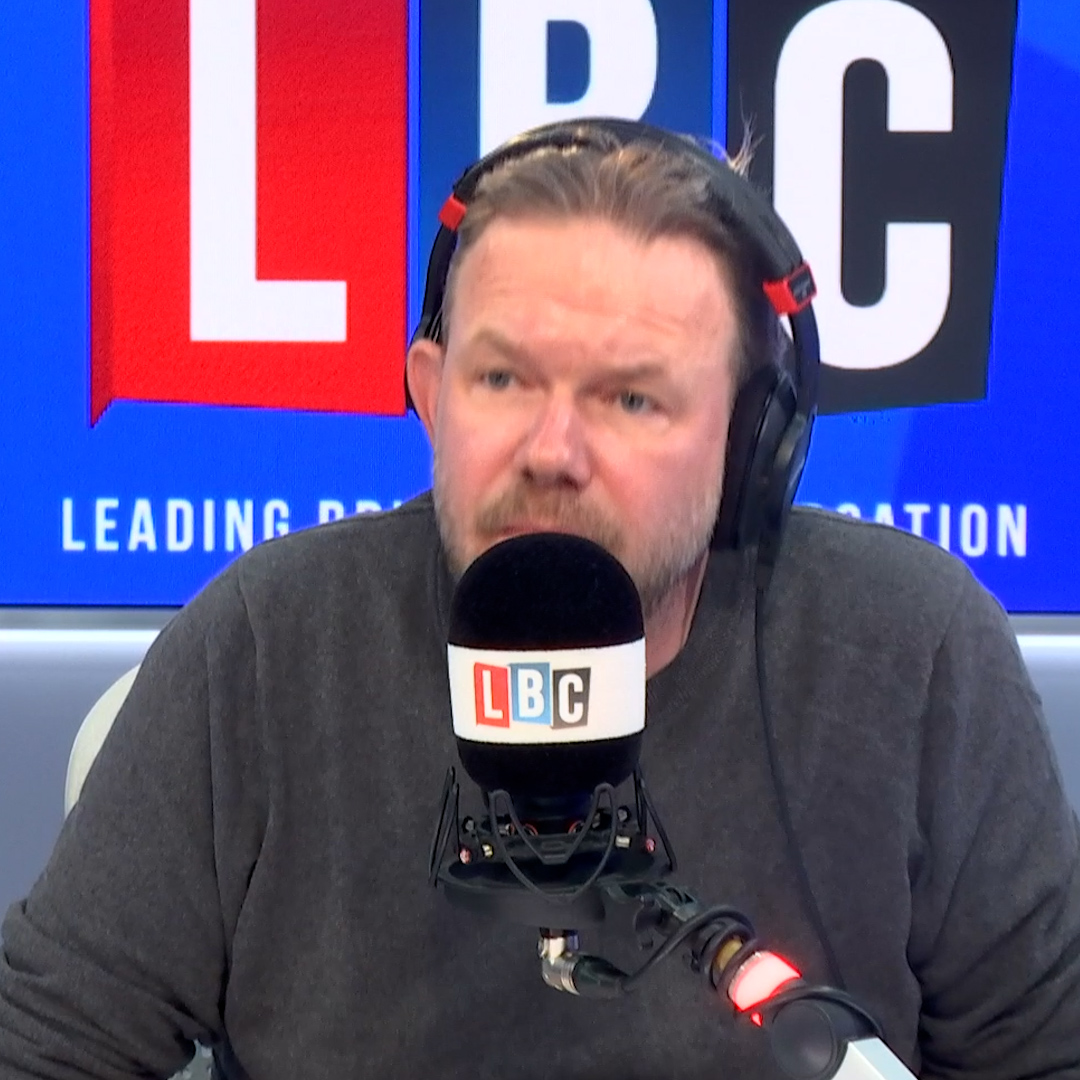 'I'm trying to stop the people who are young today from growing up to be as bitter and unhappy as you are.' James O'Brien reacts to a text from David, accusing him of being a presenter for the 'woke and snowflake generation'.