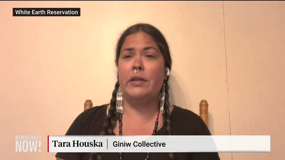 "I am still carrying the scars of Tim Walz's environmental legacy in Minnesota." Indigenous lawyer and activist Tara Houska (tara houska ᔖᐳᐌᑴ) discusses Walz's record on climate and Indigenous rights.