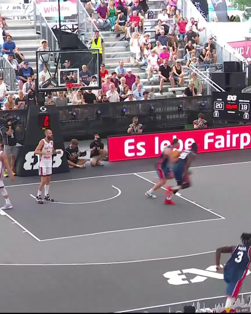 😱 DWAYNE FTW IN THE CLUTCH! 🚨🤯 🇬🇧 GB DEFEAT LATVIA FOR THEIR FIRST WIN IN EUROPE CUP HISTORY! 🔥 #3x3Europe x Great Britain Basketball