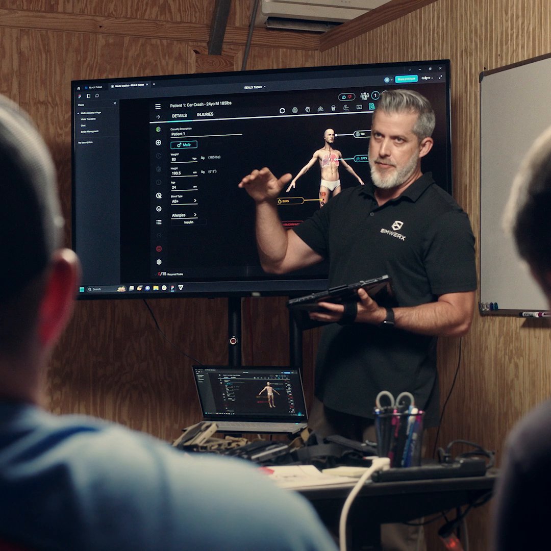 In a medical emergency, #AI can help. SimWerx enhances medical training and operational readiness with Prediction Guard, an AI system powered by #IntelAI that helps save lives. #ResponsibleAI #StartsWithIntel
