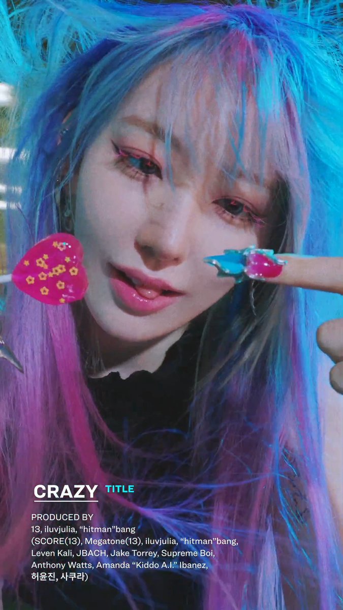 LE SSERAFIM 4th Mini Album "CRAZY" Title Track: 𝗖𝗥𝗔𝗭𝗬 ⚡ #LE_SSERAFIM #르세라핌 #LE_SSERAFIM_CRAZY