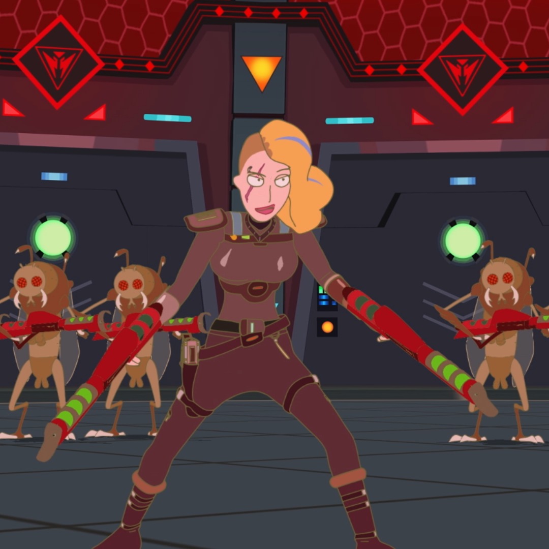 Space moms are busy. New Rick and Morty: The Anime tonight @ midnight | tomorrow on hbo max fka #rickandmorty