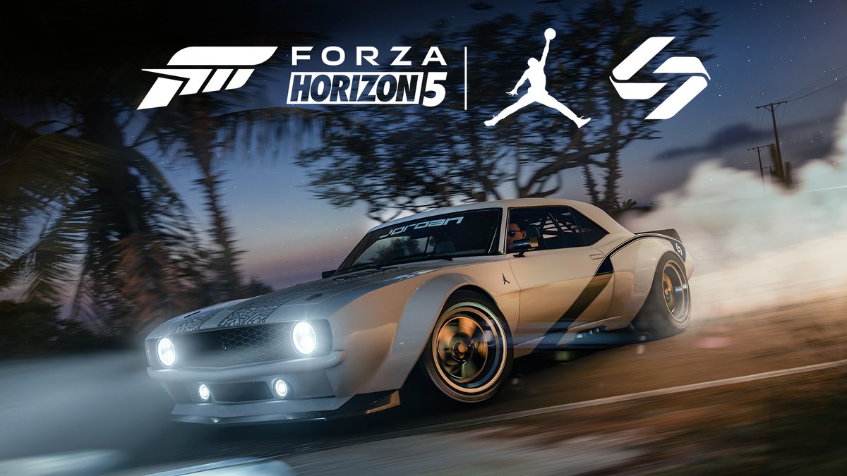 🏀+👟+🏎️ In case you missed it, the custom Jordan Luka 3 inspired 1969 Chevrolet Camaro "Motorsport Edition" is coming to Forza Horizon 5 this September.