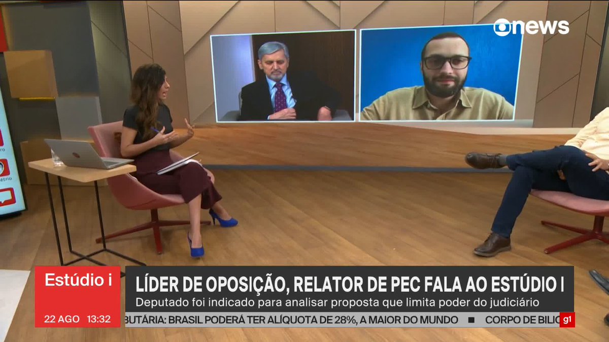 Relator da PEC na CCJ que limita poderes do STF diz que é “movimento natural do parlamento” e que é a favor do mérito da proposta. ➡️ Assista ao #Estúdioi: #GloboNews Andréia Sadi