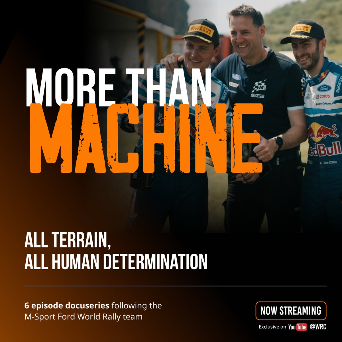 Overcoming insurmountable challenges is all in a day’s work for Rich Millener and the @msportltd team 💪🏻 Experience the highs and lows of their 2024 WRC season in the first episode of ‘More than Machine’. Streaming now 👇 #MoreThanMachine @safetyculturehq