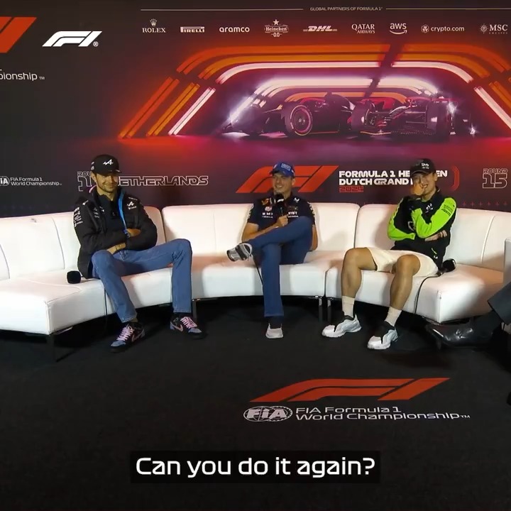 The Zandvoort crowd will be on song this weekend, whatever the tune 🧡 #F1 #DutchGP Max Verstappen