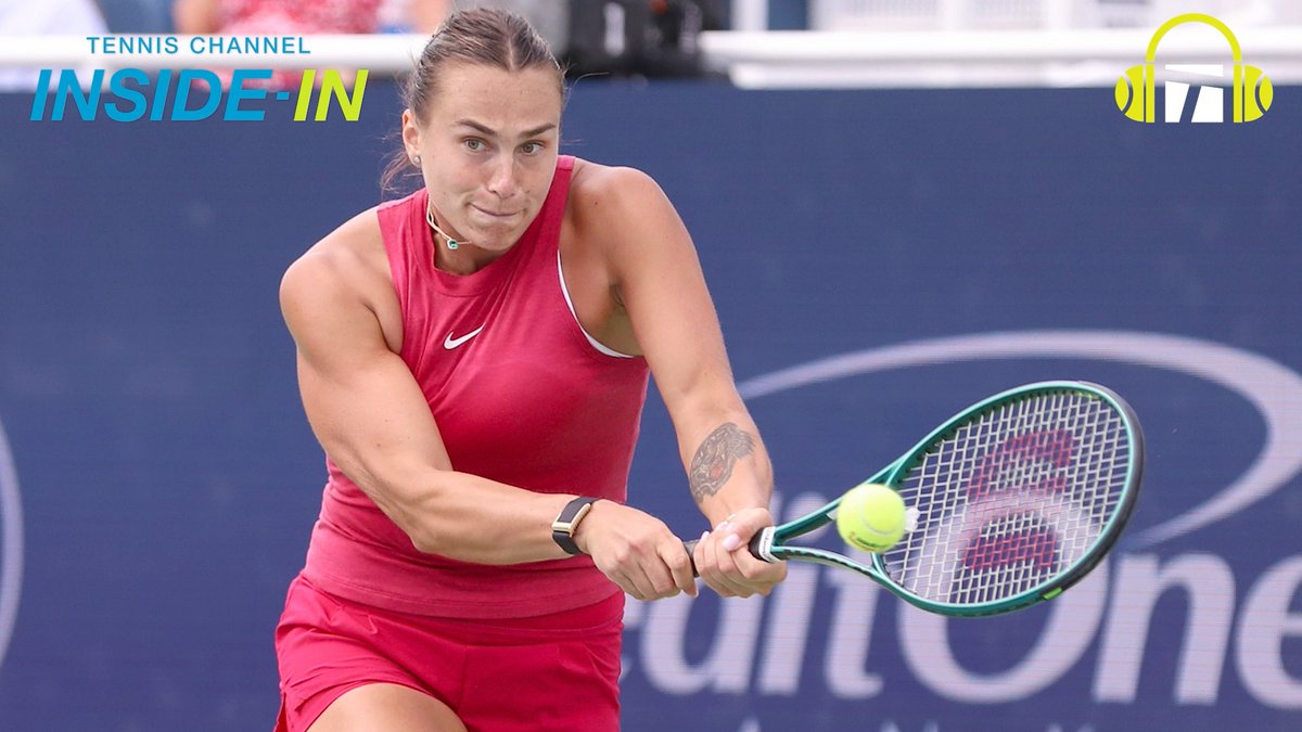 "We talked about the yips a little bit on her serve. I think that has made her so much more resilient." Christina McHale & Leif Shiras discuss Sabalenka Aryna's title run in Cincinnati and her much improved serve on the Inside-In Podcast. Full episode ➡️