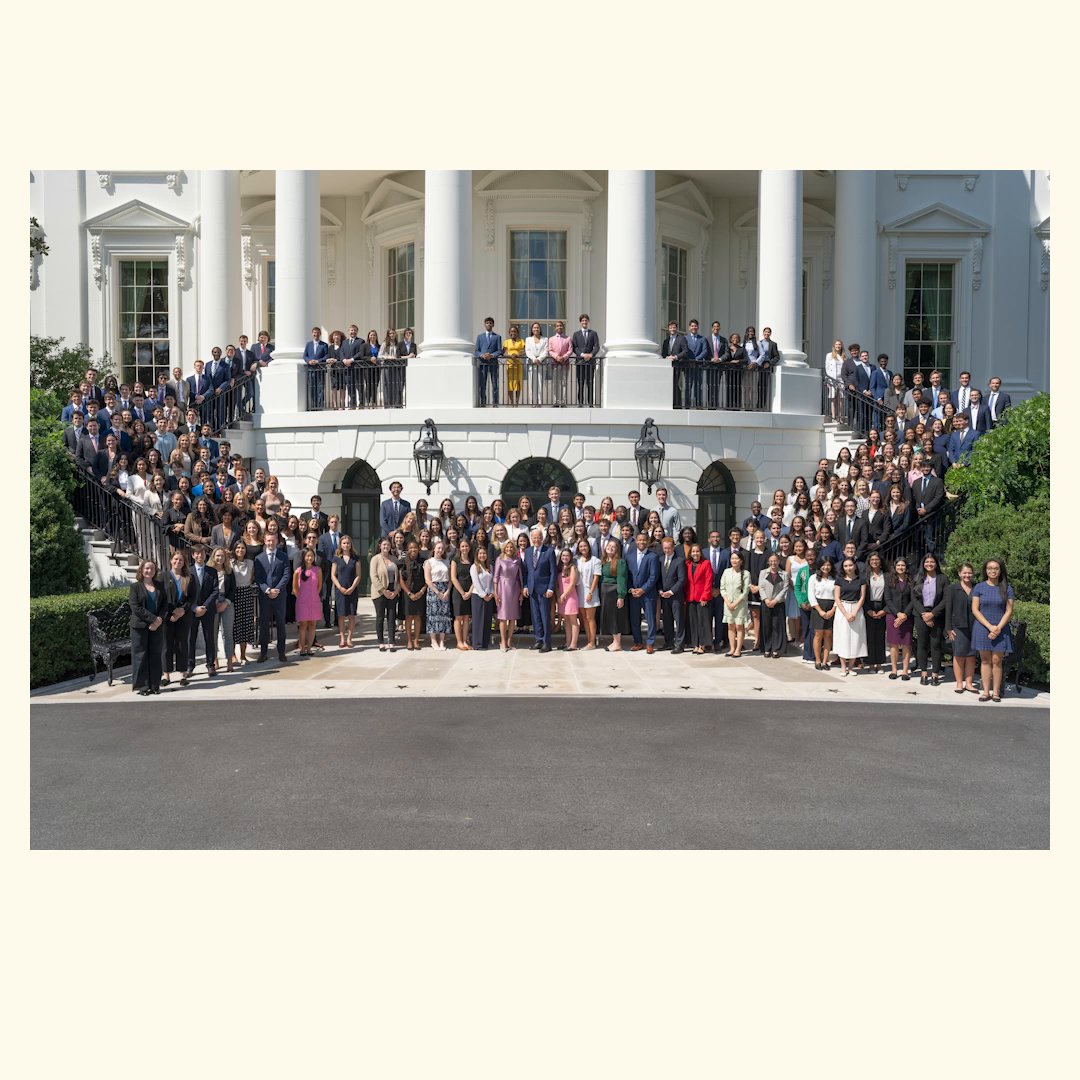 I've never been more optimistic about the prospects of our nation, and it's because of talented young Americans like our White House Interns.