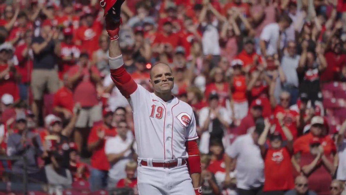 Votto. Still. Bangs.