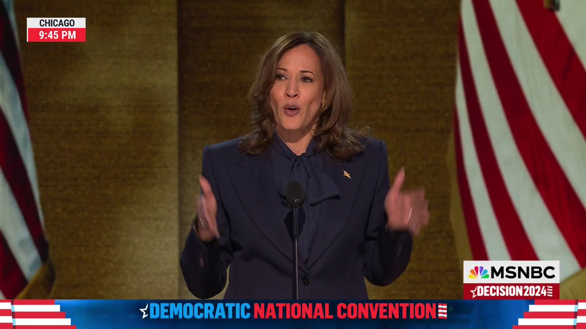 "I promise to be a president for all Americans." Vice President Kamala Harris makes a historic speech at the DNC with a message about unity and a "new way forward."