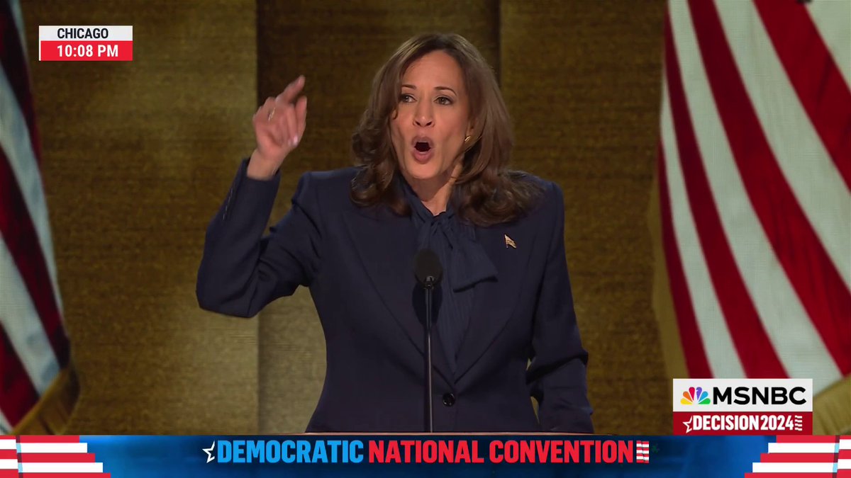 "My mother had another lesson she used to teach, "never let anyone tell you who you are. You show them who you are." Vice President Kamala Harris references a lesson from her mother that has stuck with her during her historic DNC speech.