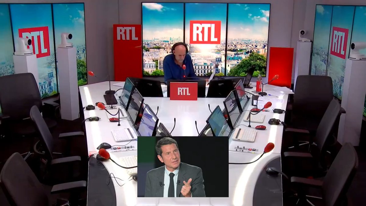 Premier ministre : "Il va falloir faire preuve de responsabilité, on ne peut pas jouer la politique du pire ou jouer des positions personnelles" David Lisnard, maire de Cannes, président de l’association des maires de France (AMF | Association des maires de France), au micro de Stéphane Boudsocq dans #RTLMatin