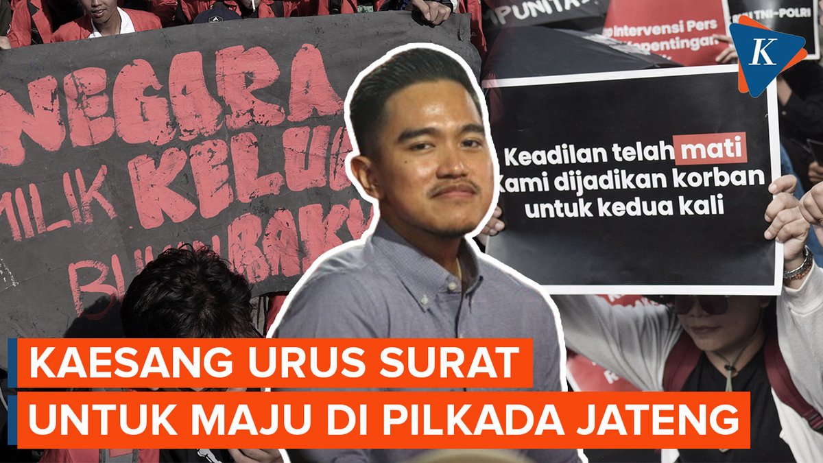 Bersamaan Putusan MK, Kaesang Urus Tiga Surat ke Pengadilan untuk Maju Pilkada Jateng < #Kaesang #Pilkada #PutusanMK