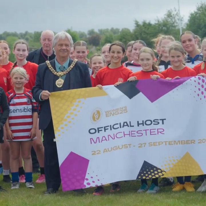 The Rugby World Cup is coming to Manchester 🙌 One year to go! #RWC2025 | Broughton Park Rugby