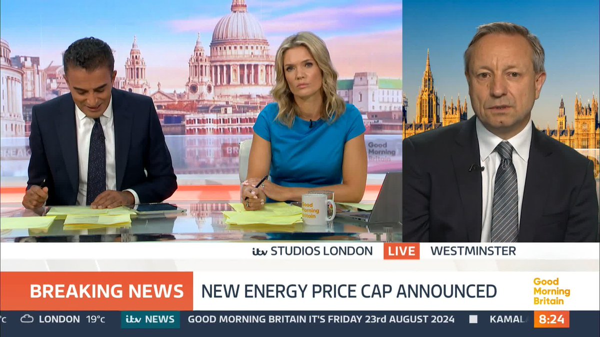 'I appreciate why people are so angry.' Adil Ray OBE questions the OFGEM boss on why energy bosses are allowed to make millions in profits while normal people are struggling to afford to heat their homes.