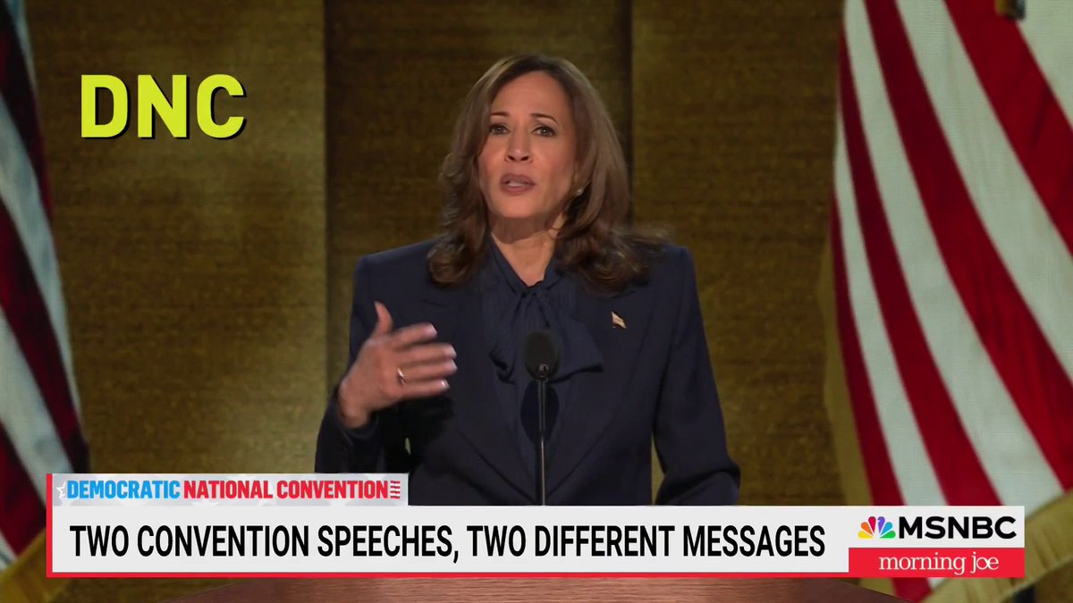 DNC vs. RNC: Two convention speeches, two different messages