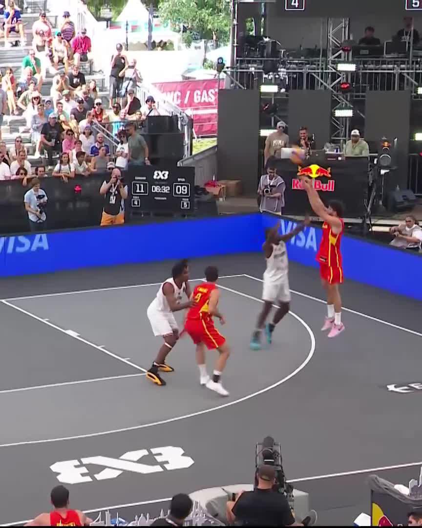 De Blas WENT OFF against Germany for 12 points! 😳🔥 #3x3Europe @12segundos3x3 Baloncesto España Gigantes del Basket